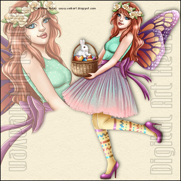 VeronicaNuñez-Easter Fairy 2 - Click Image to Close